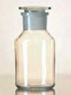 Standfles Wijdhals met NS stop 500 ml / Kalk-Sodaglas 